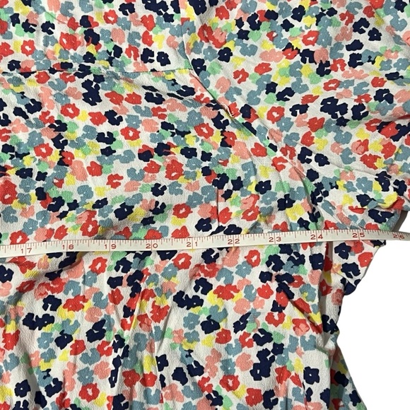 St Johns Bay NWT - Womens Multi-Color Floral Button Up Top Sz 1X - Picture 6 of 8